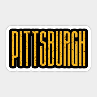 Pittsburgh Vintage, Pittsburgh lovers, PITTSBURGH PENNSYLVANIA Sticker